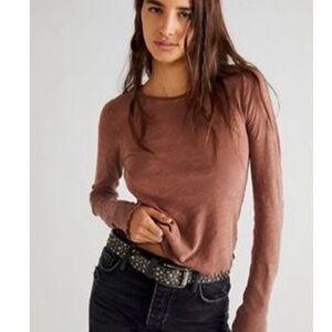 We The Free Be My Baby Long Sleeve Top